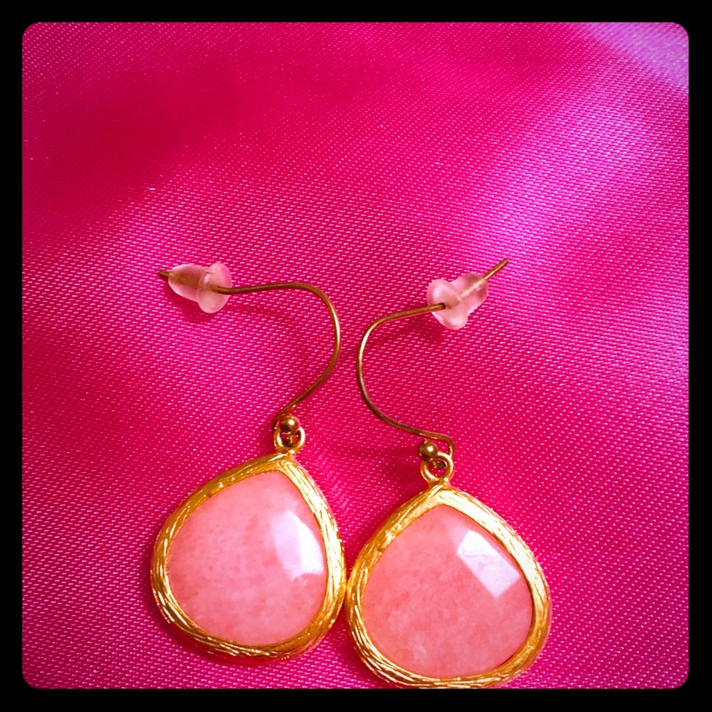Pink earrings